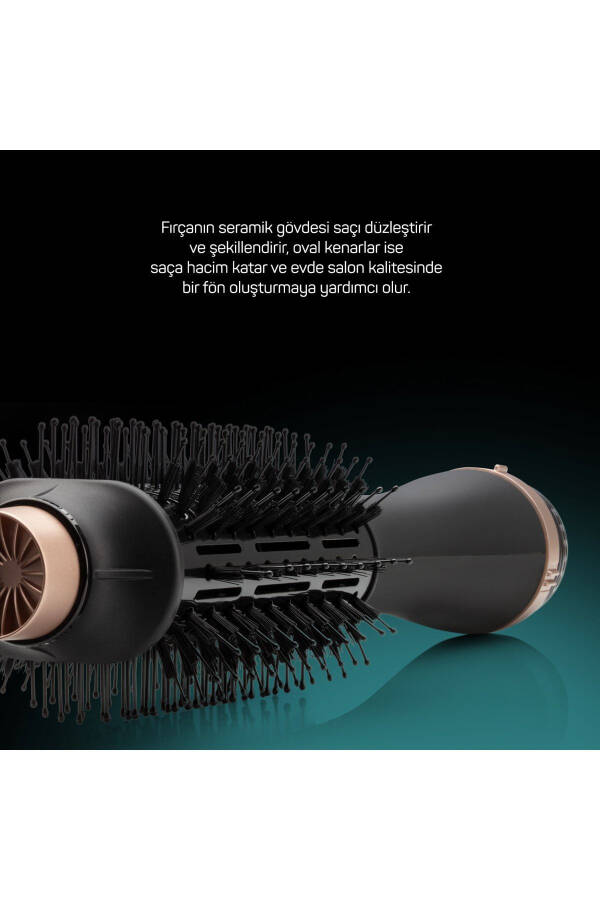 Ar5083 Volume Pro Ultra Havo Yordamida Sochni Shakillantirish Tarag'i - Qora - 7