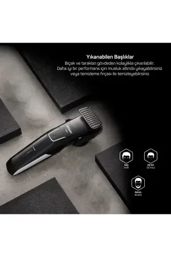 Ar5200 Trace 5 ta Erkaklar uchun Parvarish To'plami - Qora - 7