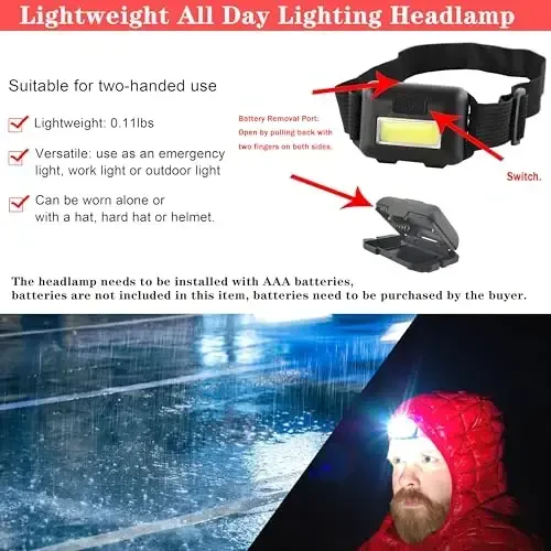 Car Emergency Roadside Tool Kit, Emergency Kits for Vehicles, Road Side Safety Assistance Kit,with Jumper Cables for Car,Headlamp,Folding Shovel,Tow, Basic Automobile Road Side Kits for Men Women - 4