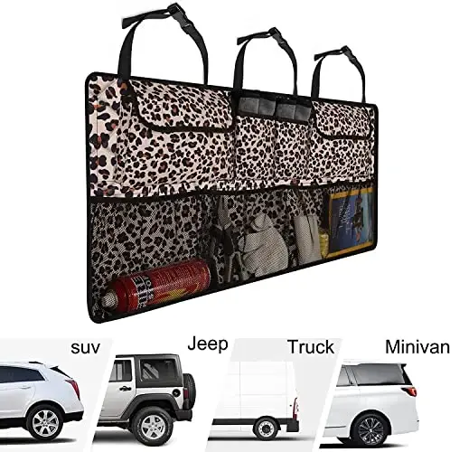 Femuar Car Trunk Organizer,Large Capacity Backseat Trunk Organizer(42