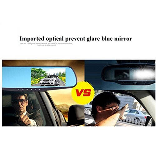Car DVR Rear View Mirror Video Recroder 4.3