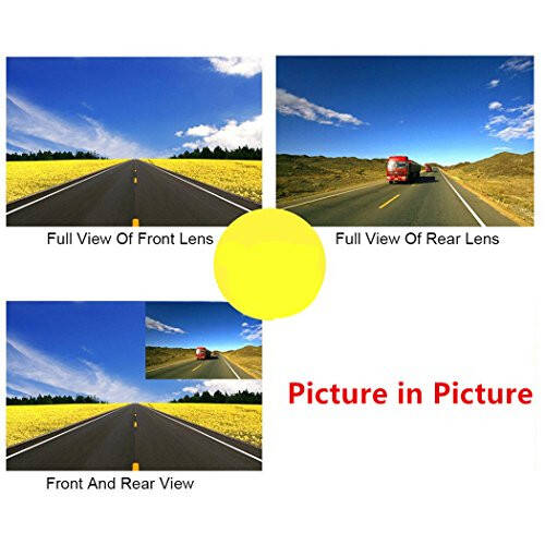 Car DVR Rear View Mirror Video Recroder 4.3