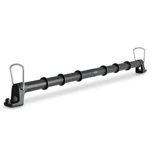 Car Clothes Hanger Bar, Heavy Duty Telescopic Clothes Rod for Cars 30–62 Inches, Wrinkle Free Clothes Rack for Sedans, SUVs, Trucks, and Most Other Vehicles, Suitable for Daily and Travel Use - 2