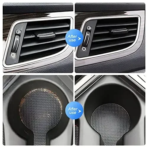 Cleaning Gel for Car, Auto Detailing Slime Mud, Putty Cleaner Dust Removal, Vehicle Interior Soft Glue Cleaning Tools Kit, Car Accessories for Cleaning Air Vents, Keyboard, PC, Laptops (Green) - 6