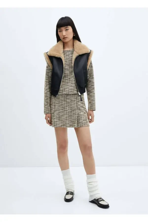 Aralash Ganjli Tweed Kiyim - 2