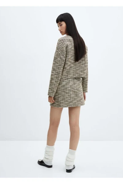 Aralash Ganjli Tweed Kiyim - 4