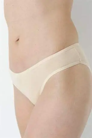 Aralash rangli 3 dona ayollar ichki kiyim slip paxta - 5