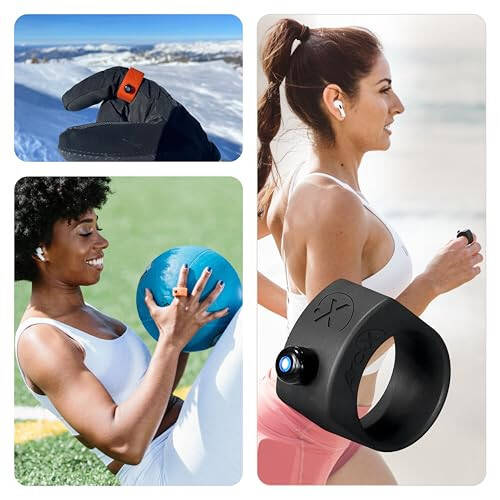 ArcX Bluetooth Smart Ring Remote Control - Waterproof, Super Light, Multi-Function Wearable Technology for The Ultimate Hands Free Control of Any Device - 4