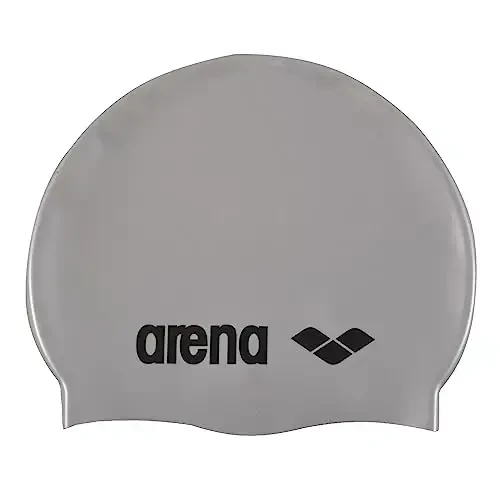 Arena Classic Junior Silicone Qizlar va o'g'il bolalar uchun Uniseks Suzish Shapochasi Qulay Bardoshli Bolalar Hovuzi Hammom Shapochasi, Bir Hajm - 1