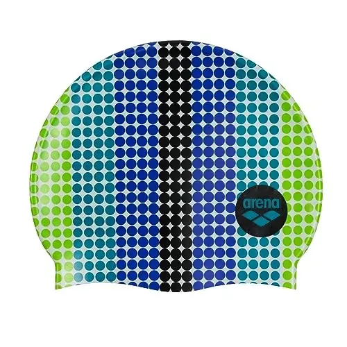 Arena Classic Junior Silicone Qizlar va o'g'il bolalar uchun unisex suzish qalpoqchasi Qulay Bardoshli Bolalar hovuzi uchun cho'milish qalpoqchasi, Bir o'lcham - 1