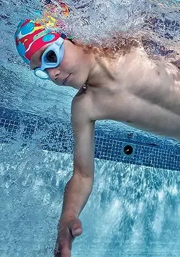 Arena Classic Junior Silicone Qizlar va o'g'il bolalar uchun Unisex Suzish Shapka Qulay Bardoshli Bolalar Hovuzi Shapka, Bir o'lcham - 5