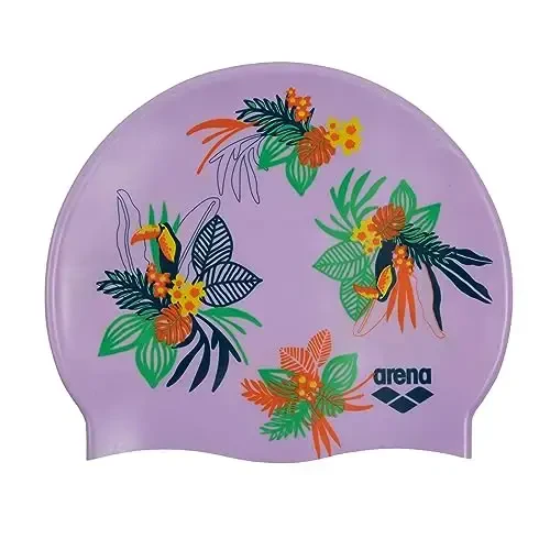 Arena Classic Junior Silicone Qizlar va o'g'il bolalar uchun Unisex suzish shapkasi Qulay Chidamli Bolalar havzasi uchun cho'milish shapkasi, Bir o'lcham - 1