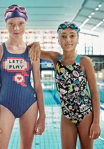 Arena Classic Junior Silicone Qizlar va o'g'il bolalar uchun Unisex suzish shapkasi Qulay Chidamli Bolalar havzasi uchun cho'milish shapkasi, Bir o'lcham - 6