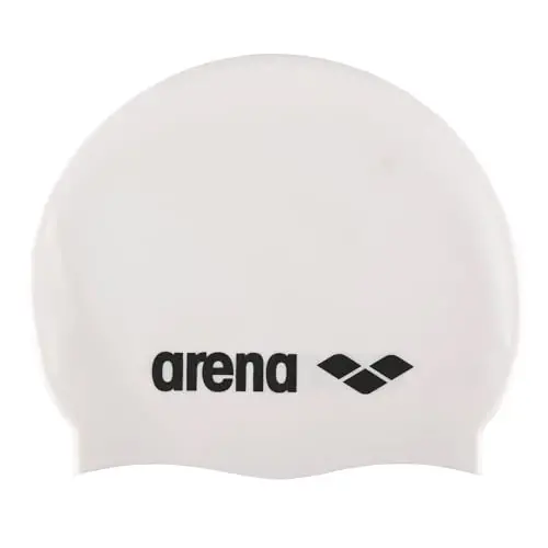 Arena Classic Junior Silicone Unisex Swim Cap for Girls and Boys Comfortable Durable Kids’ Pool Bathing Cap, One Size - 1
