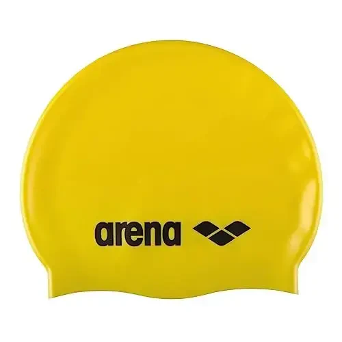 Arena Classic Junior Silicone Unisex Swim Cap for Girls and Boys Comfortable Durable Kids’ Pool Bathing Cap, One Size 
