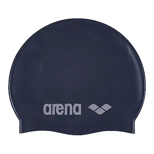Arena Classic Junior Silicone Unisex Swim Cap for Girls and Boys Comfortable Durable Kids’ Pool Bathing Cap, One Size 