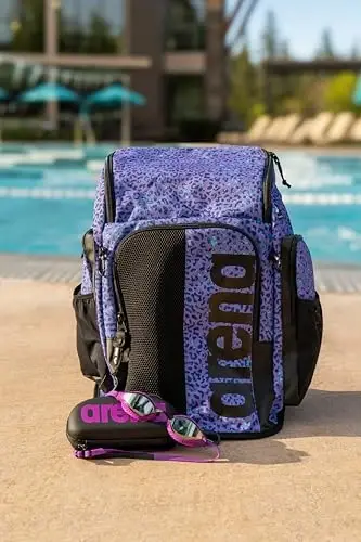 Arena Unisex Swim Goggle Case For Swimming Goggles, Protective Hardcover Carrying Case With Clip, Multiple Colors - 5