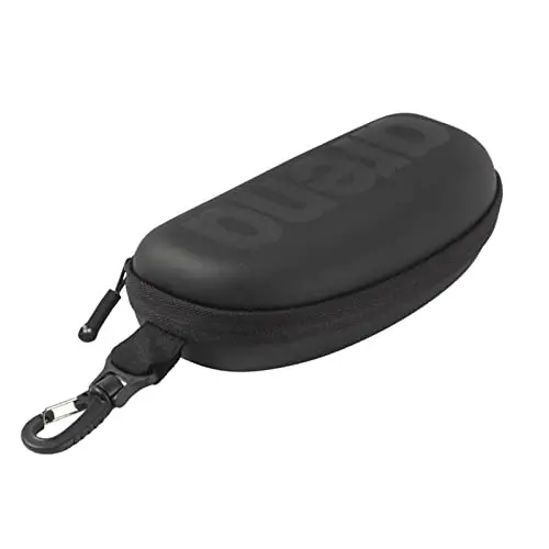 Arena Unisex Swim Goggle Case For Swimming Goggles, Protective Hardcover Carrying Case With Clip, Multiple Colors - 1