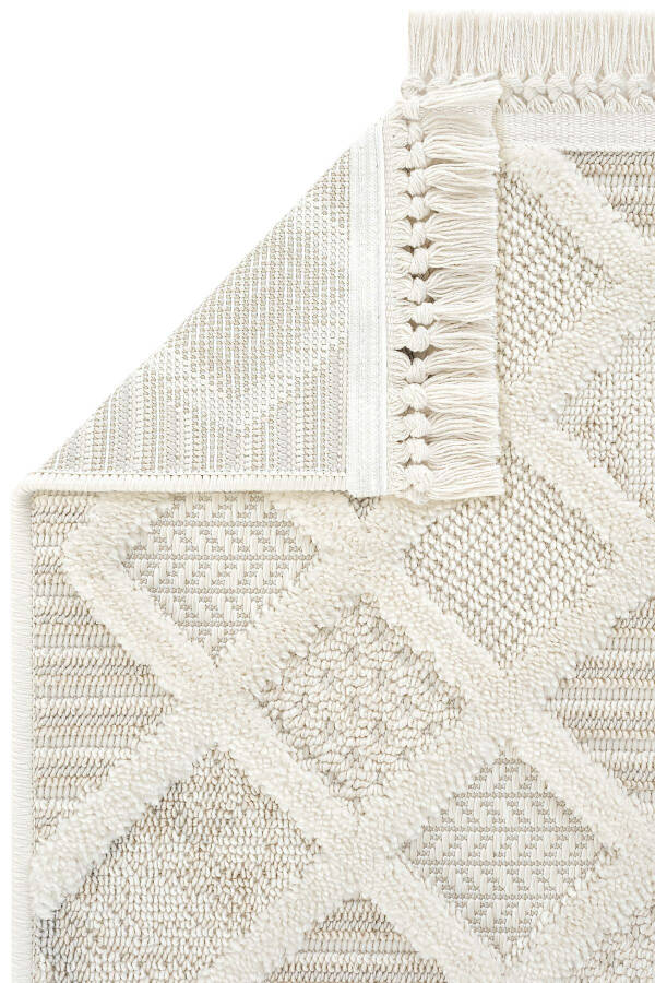 Ares 8802 Cream Carpet Scandinavian Carpet Living Room Carpet Corridor Carpet Cut Carpet Runner Living Room Carpet - 29