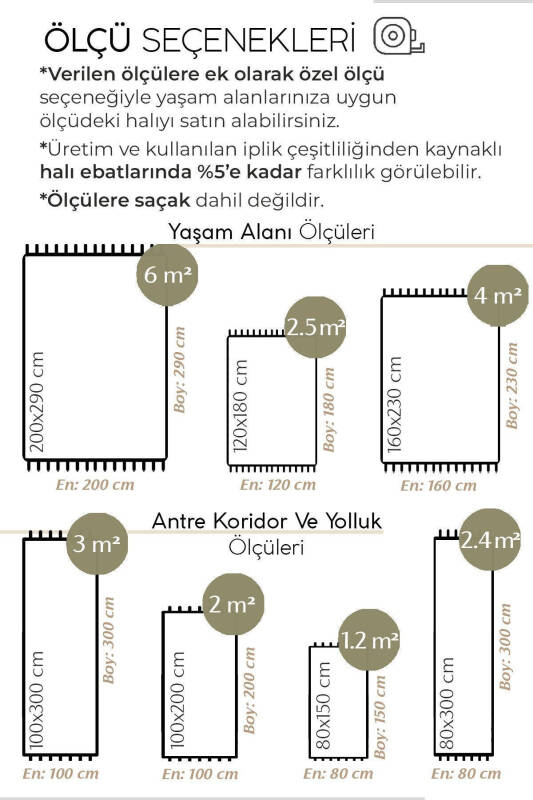 Ares 8802 Krem Halı Iskandinav Halı Salon Halısı Koridor Halısı Kesme Halı Yolluk Oturma Odası Halı - Krem 2 - 11