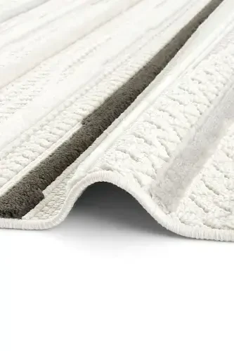 Ares 8803 Scandinavian Carpet Living Room Rug Beige Carpet Hallway Cut Rug Runner Living Room Carpet-Beige 2 - 1