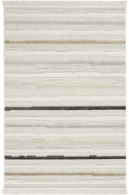 Ares 8803 Scandinavian Carpet Living Room Rug Beige Carpet Hallway Cut Rug Runner Living Room Carpet-Beige 2 - 4