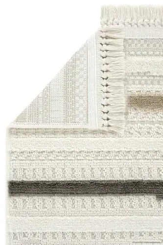 Ares 8803 Scandinavian Carpet Living Room Rug Beige Carpet Hallway Cut Rug Runner Living Room Carpet-Beige 2 - 8