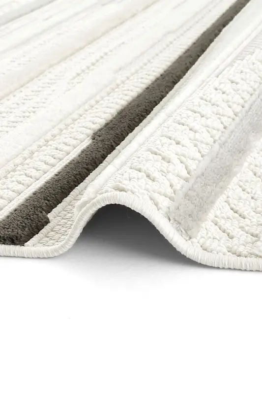 Ares 8803 Scandinavian Carpet Living Room Rug Beige Carpet Hallway Cut Rug Runner Living Room Carpet-Beige 2 - 1