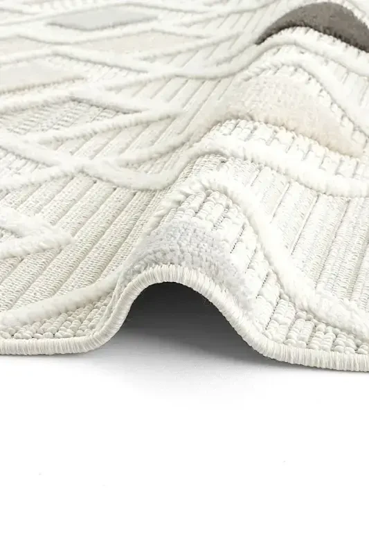 Ares 8804 Grey Carpet Living Room Bohemian Carpet Hallway Carpet Cut Carpet Runner Living Room Carpet-Grey - 6