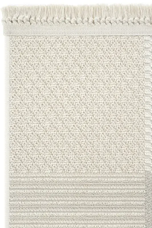 Ares 8806 Beige Carpet Living Room Rug Patchwork Rug Hallway Carpet Cut Rug Runner Living Room Rug-Beige - 4