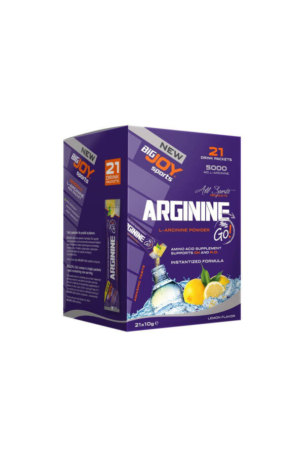 Arginine L-arginine Amino Acid Lemon Flavor Single Sachet - 1