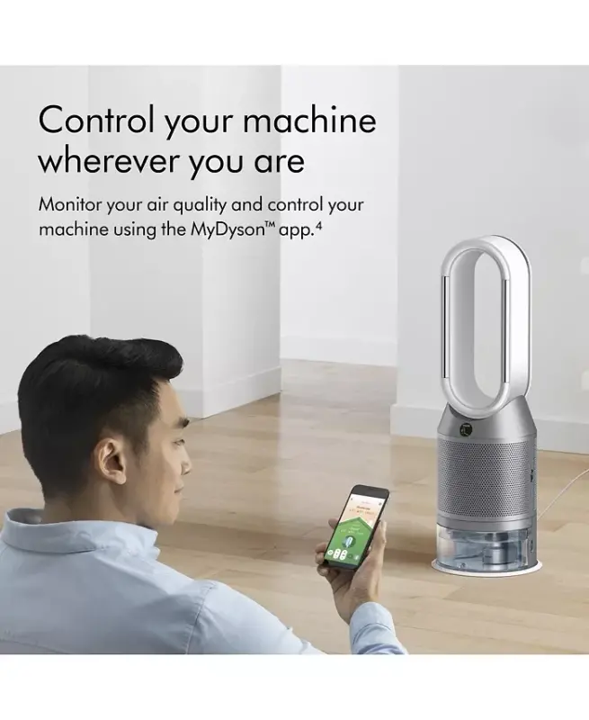 Purifier Humidify+Cool PH03 | White/Silver - White/silver - 6