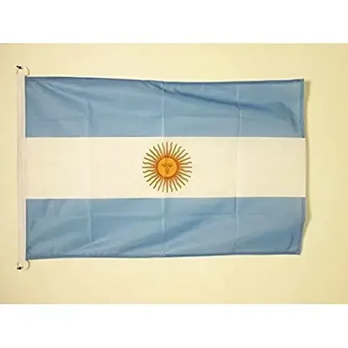 Argentina NAUTICAL Flag 18'' x 12'' - Argentine flags 30 x 45 cm. - Banner 12x18 in for boat - AZ FLAG - 1
