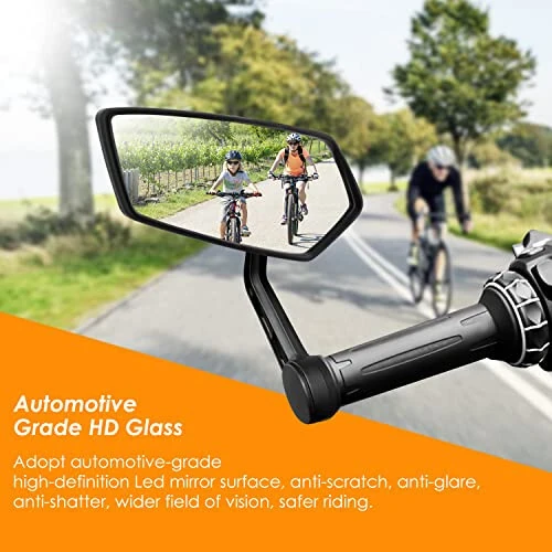 Arkham Bike Mirror for 0.59-0.65