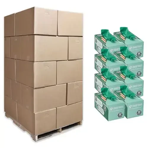 Arkwright Smart Rags in Box - (Pallet of 14400) Lint Free Microfiber Cleaning Cloth, Scratch & Streak-Free, Dispensable Wash Towels for Cars, Window Glass, and Auto Shop, 12 x 12 in, Green 