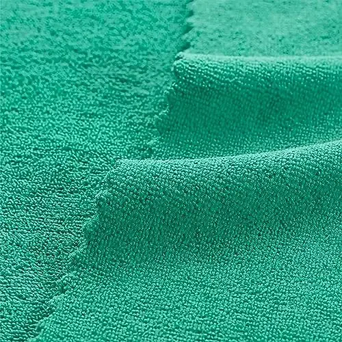 Arkwright Smart Rags in Box - (50 dona) tuk qoldirmaydigan mikrofiber tozalovchi latta, tirnash va iz qoldirmaydi, avtomobillar, deraza oynalari va avtodo'kon uchun dispenserdan olinadigan yuvish sochiqlari, 12 x 12 dyuym, yashil - 4