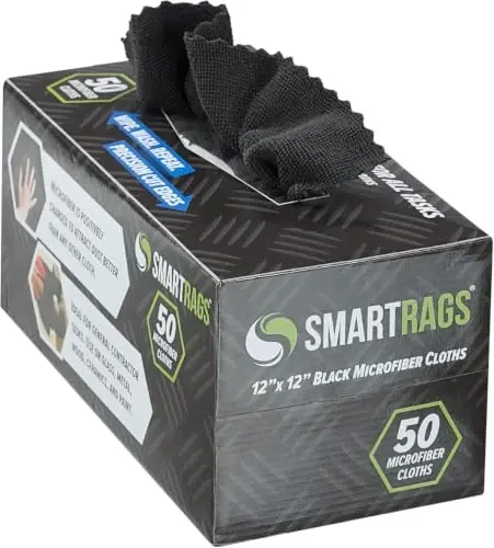 Arkwright Smart Rags Микрофибровые чистящие салфетки оптом, упаковка 400 шт., безворсовые полотенца 215 GSM для авто, офиса и дома, 16 x 16 дюймов, желтые 