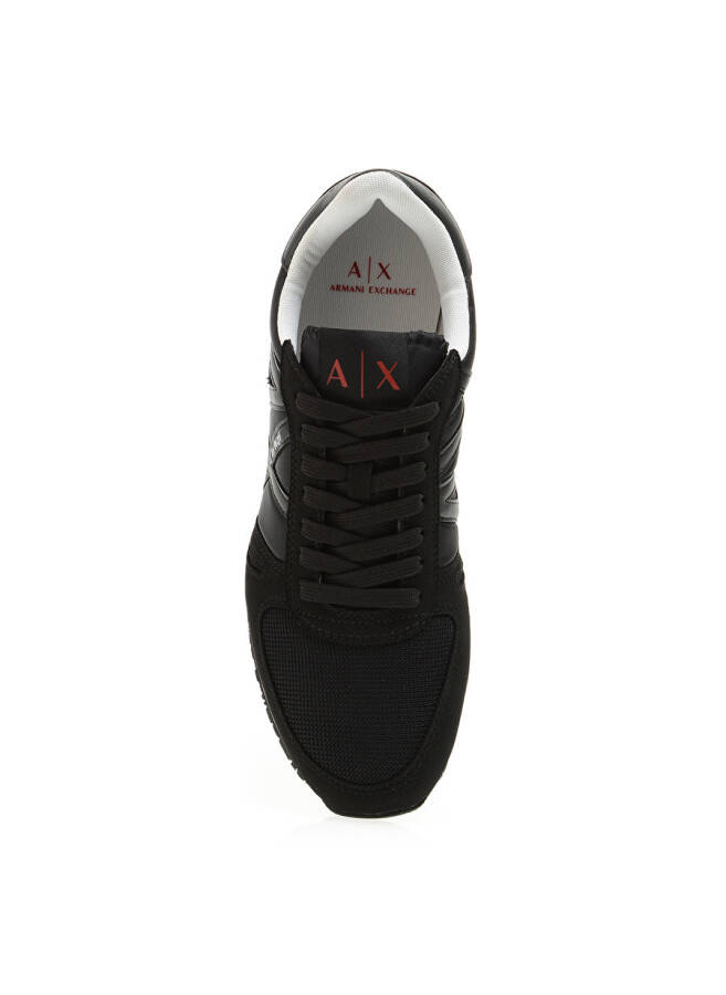 Armani Exchange Black Men's Sneaker XUX017 - 4