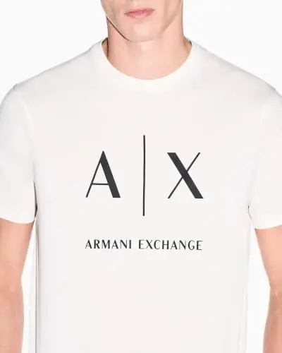 Armani Exchange Cotton Jersey Ax Slim Tee - 2