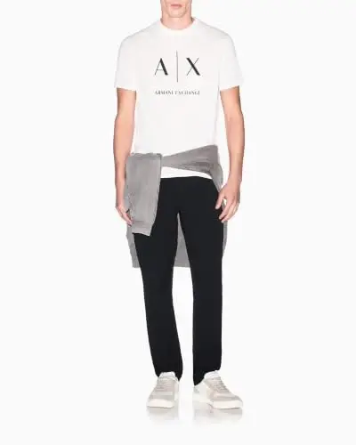 Armani Exchange Cotton Jersey Ax Slim Tee - 4