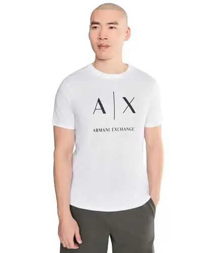 Armani Exchange Cotton Jersey Ax Slim Tee - 1