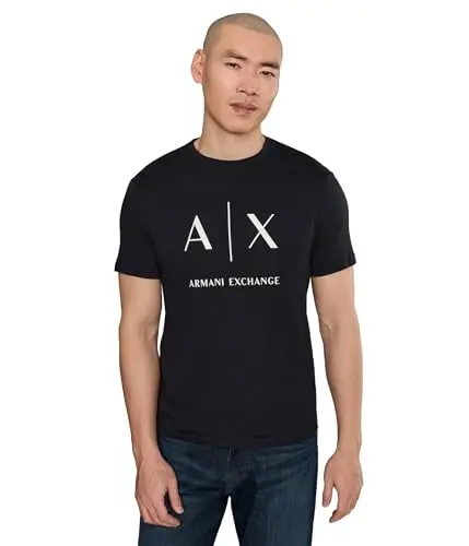 Armani Exchange Cotton Jersey Ax Slim Tee - 1