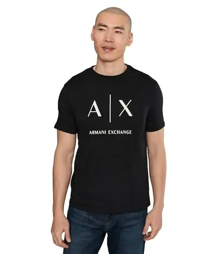Armani Exchange Cotton Jersey Ax Slim Tee - 1