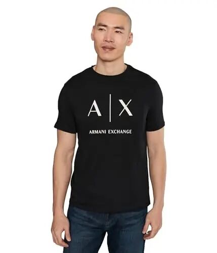 Armani Exchange Cotton Jersey Ax Slim Tee - Armani Exchange