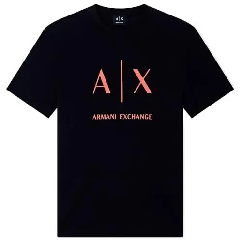 Armani Exchange Cotton Jersey Ax Slim Tee - 1