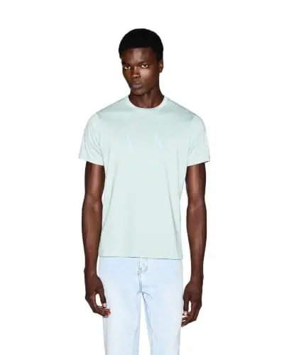 Armani Exchange Cotton Jersey Ax Slim Tee - 1