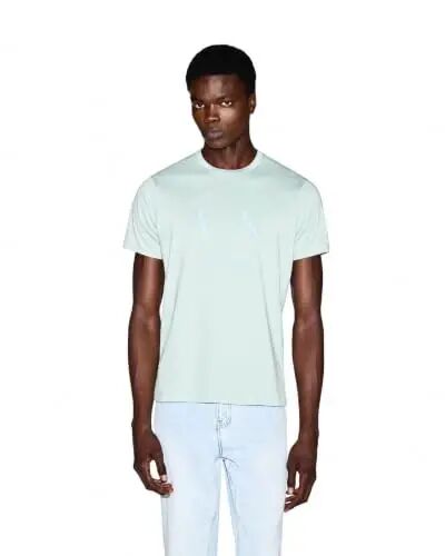 Armani Exchange Cotton Jersey Ax Slim Tee - Armani Exchange