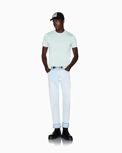 Armani Exchange Cotton Jersey Ax Slim Tee - 4