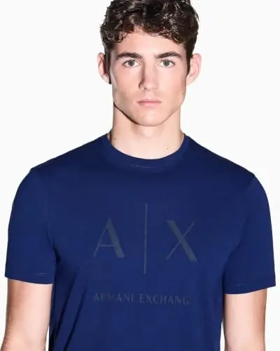 Armani Exchange Cotton Jersey Ax Slim Tee - 5