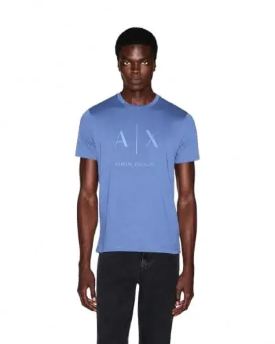 Armani Exchange Cotton Jersey Ax Slim Tee - 1